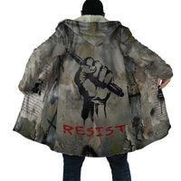 Ngugi wa Thiong O Cloak Graffiti Resist Statement Ink Pen Revolution Fist Literary Activism - Wonder Print Shop