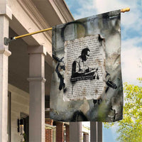 Ngugi wa Thiong O Garden Flag Graffiti Resist Statement Ink Pen Revolution Fist Literary Activism - Wonder Print Shop