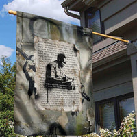 Ngugi wa Thiong O Garden Flag Graffiti Resist Statement Ink Pen Revolution Fist Literary Activism - Wonder Print Shop