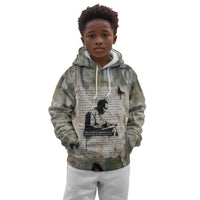 Ngugi wa Thiong O Kid Hoodie Graffiti Resist Statement Ink Pen Revolution Fist Literary Activism - Wonder Print Shop