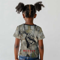 Ngugi wa Thiong O Kid T shirt Graffiti Resist Statement Ink Pen Revolution Fist Literary Activism - Wonder Print Shop