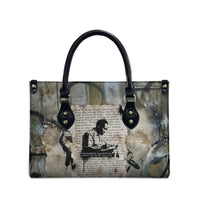 Ngugi wa Thiong O Leather Bag Graffiti Resist Statement Ink Pen Revolution Fist Literary Activism - Wonder Print Shop