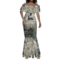 Ngugi wa Thiong O Mermaid Dress Graffiti Resist Statement Ink Pen Revolution Fist Literary Activism - Wonder Print Shop