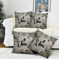 Ngugi wa Thiong O Pillow Cover Graffiti Resist Statement Ink Pen Revolution Fist Literary Activism - Wonder Print Shop