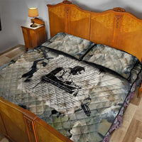 Ngugi wa Thiong O Quilt Bed Set Graffiti Resist Statement Ink Pen Revolution Fist Literary Activism - Wonder Print Shop