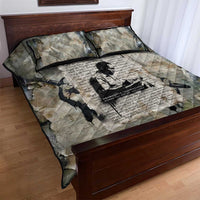 Ngugi wa Thiong O Quilt Bed Set Graffiti Resist Statement Ink Pen Revolution Fist Literary Activism - Wonder Print Shop