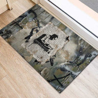 Ngugi wa Thiong O Rubber Doormat Graffiti Resist Statement Ink Pen Revolution Fist Literary Activism - Wonder Print Shop