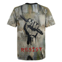 Ngugi wa Thiong O Rugby Jersey Graffiti Resist Statement Ink Pen Revolution Fist Literary Activism - Wonder Print Shop
