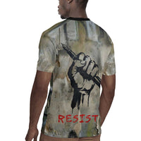 Ngugi wa Thiong O Rugby Jersey Graffiti Resist Statement Ink Pen Revolution Fist Literary Activism - Wonder Print Shop