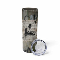 Ngugi wa Thiong O Skinny Tumbler Graffiti Resist Statement Ink Pen Revolution Fist Literary Activism - Wonder Print Shop