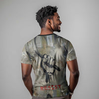 Ngugi wa Thiong O T shirt Graffiti Resist Statement Ink Pen Revolution Fist Literary Activism - Wonder Print Shop