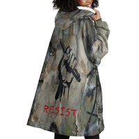Ngugi wa Thiong O Wearable Blanket Hoodie Graffiti Resist Statement Ink Pen Revolution Fist Literary Activism - Wonder Print Shop