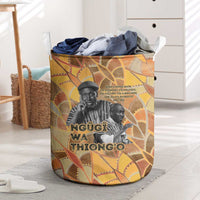 Ngugi wa Thiong O Laundry Basket African Literary Icon Portrait Cultural Revival - Wonder Print Shop