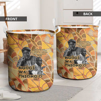 Ngugi wa Thiong O Laundry Basket African Literary Icon Portrait Cultural Revival - Wonder Print Shop