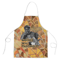 Ngugi wa Thiong O Apron African Literary Icon Portrait Cultural Revival - Wonder Print Shop