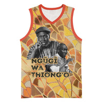 Ngugi wa Thiong O Basketball Jersey African Literary Icon Portrait Cultural Revival - Wonder Print Shop