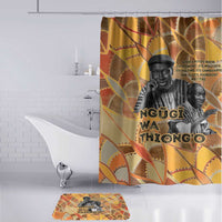 Ngugi wa Thiong O Bathroom Set African Literary Icon Portrait Cultural Revival - Wonder Print Shop