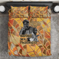 Ngugi wa Thiong O Bedding Set African Literary Icon Portrait Cultural Revival - Wonder Print Shop