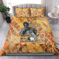 Ngugi wa Thiong O Bedding Set African Literary Icon Portrait Cultural Revival - Wonder Print Shop