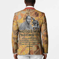 Ngugi wa Thiong O Blazer African Literary Icon Portrait Cultural Revival - Wonder Print Shop