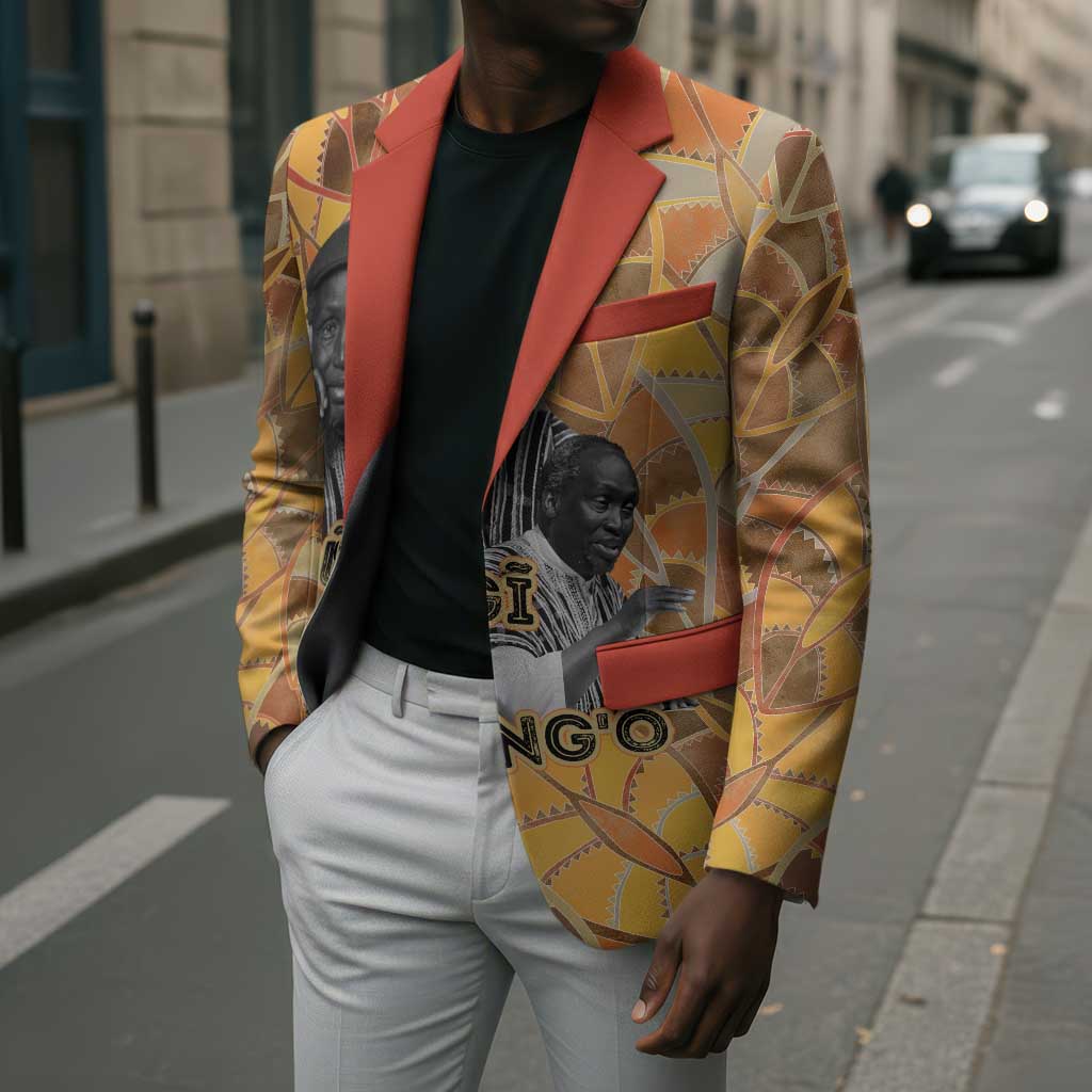 Ngugi wa Thiong O Blazer African Literary Icon Portrait Cultural Revival - Wonder Print Shop