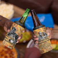 Ngugi wa Thiong O 4 in 1 Can Cooler Tumbler African Literary Icon Portrait Cultural Revival - Wonder Print Shop