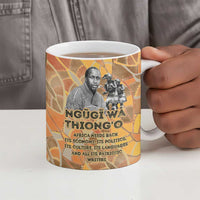 Ngugi wa Thiong O Ceramic Mug African Literary Icon Portrait Cultural Revival - Wonder Print Shop