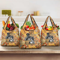 Ngugi wa Thiong O Grocery Bag African Literary Icon Portrait Cultural Revival - Wonder Print Shop