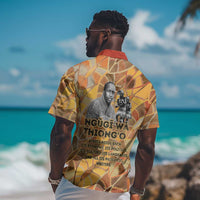 Ngugi wa Thiong O Hawaiian Shirt African Literary Icon Portrait Cultural Revival - Wonder Print Shop