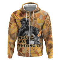 Ngugi wa Thiong O Hoodie African Literary Icon Portrait Cultural Revival - Wonder Print Shop