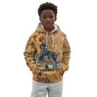 Ngugi wa Thiong O Kid Hoodie African Literary Icon Portrait Cultural Revival - Wonder Print Shop