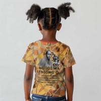 Ngugi wa Thiong O Kid T shirt African Literary Icon Portrait Cultural Revival - Wonder Print Shop