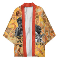 Ngugi wa Thiong O Kimono African Literary Icon Portrait Cultural Revival - Wonder Print Shop