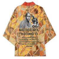 Ngugi wa Thiong O Kimono African Literary Icon Portrait Cultural Revival - Wonder Print Shop