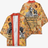 Ngugi wa Thiong O Kimono African Literary Icon Portrait Cultural Revival - Wonder Print Shop