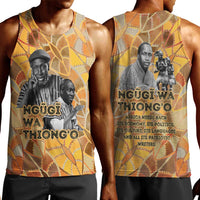 Ngugi wa Thiong O Men Tank Top African Literary Icon Portrait Cultural Revival - Wonder Print Shop