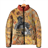 Ngugi wa Thiong O Padded Jacket African Literary Icon Portrait Cultural Revival - Wonder Print Shop