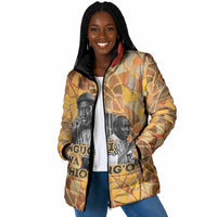 Ngugi wa Thiong O Padded Jacket African Literary Icon Portrait Cultural Revival - Wonder Print Shop