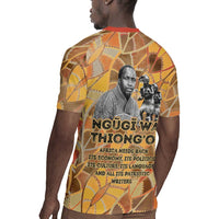 Ngugi wa Thiong O Rugby Jersey African Literary Icon Portrait Cultural Revival - Wonder Print Shop