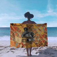 Ngugi wa Thiong O Sarong African Literary Icon Portrait Cultural Revival - Wonder Print Shop