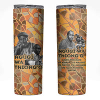 Ngugi wa Thiong O Skinny Tumbler African Literary Icon Portrait Cultural Revival - Wonder Print Shop