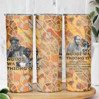 Ngugi wa Thiong O Skinny Tumbler African Literary Icon Portrait Cultural Revival - Wonder Print Shop