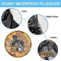 Ngugi wa Thiong O Spare Tire Cover African Literary Icon Portrait Cultural Revival - Wonder Print Shop