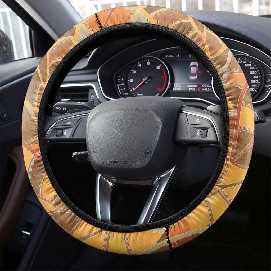 Ngugi wa Thiong O Steering Wheel Cover African Literary Icon Portrait Cultural Revival - Wonder Print Shop