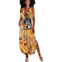 Ngugi wa Thiong O Summer Maxi Dress African Literary Icon Portrait Cultural Revival - Wonder Print Shop