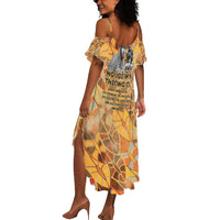 Ngugi wa Thiong O Summer Maxi Dress African Literary Icon Portrait Cultural Revival - Wonder Print Shop