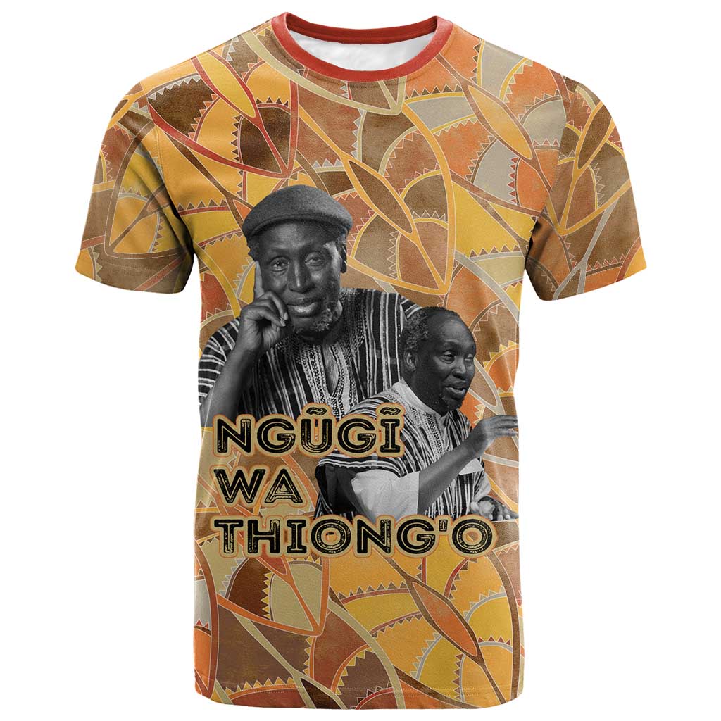Ngugi wa Thiong O T shirt African Literary Icon Portrait Cultural Revival - Wonder Print Shop