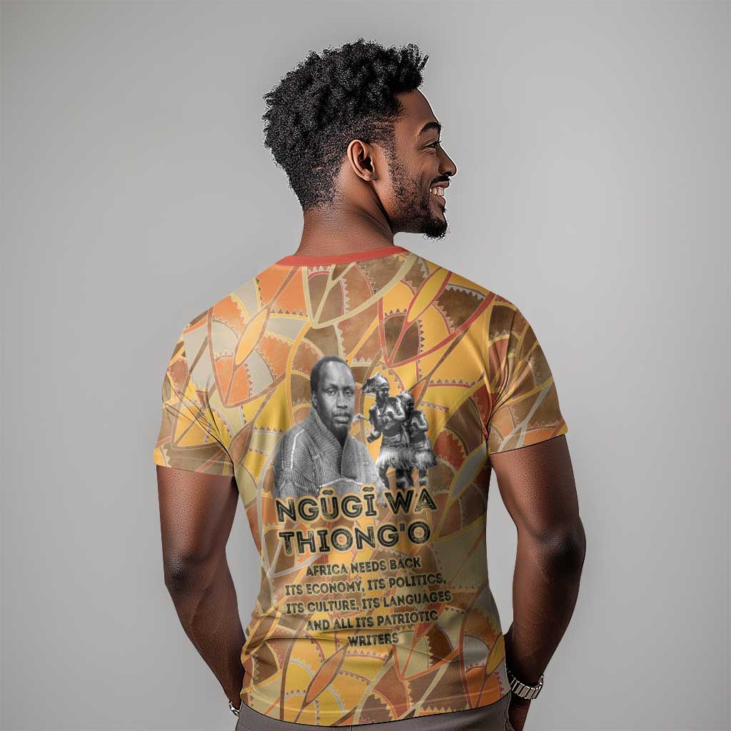 Ngugi wa Thiong O T shirt African Literary Icon Portrait Cultural Revival - Wonder Print Shop