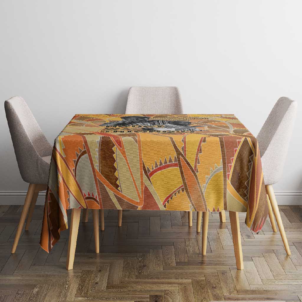 Ngugi wa Thiong O Tablecloth African Literary Icon Portrait Cultural Revival - Wonder Print Shop