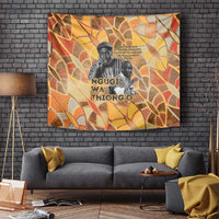 Ngugi wa Thiong O Tapestry African Literary Icon Portrait Cultural Revival - Wonder Print Shop